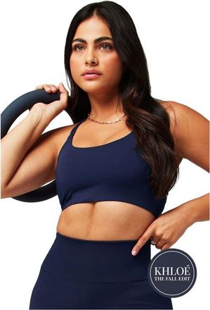 Fabletics Womens Principal Low Impact Bra in Deep Navy at Nordstrom, Size Xx-Large