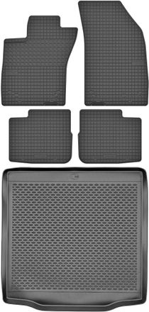 OEM Set Di Tappetini In Gomma Per Auto E Tappetino Per Bagagliaio Per Fiat Tipo Sedan Dal 2016