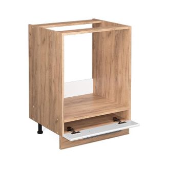 Vicco Mobile per forno da incasso Fame-Line, Bianco lucido, 60 cm senza piano di lavoro Vicco