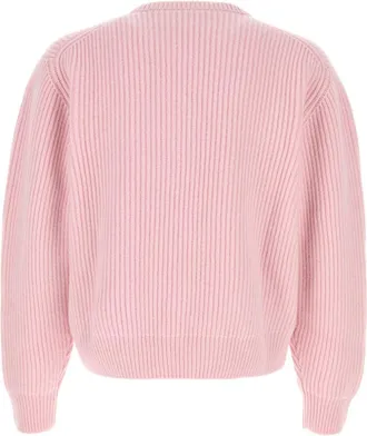 Jil Sander Mens Jumper Pink Wool