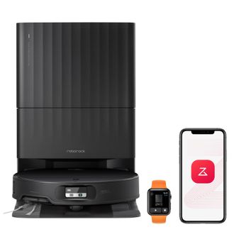 Roborock Qrevo Edge 2 Robot Aspirador Y Fregasuelos, Succi&oacute;n Hyperforce De 25.000 Pa, Tecnolog&iacute;a Flexiarm, Dise&ntilde;o Ultraplano De 7,98 Cm, Sistema De Fregado Mej