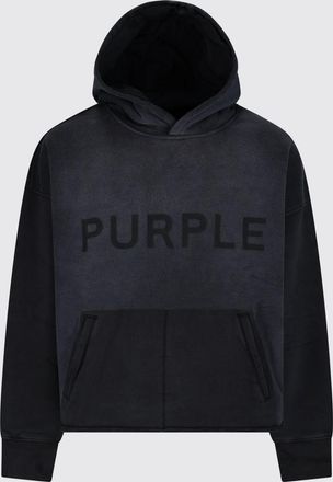 Purple Sweatshirt PURPLE Men color Black
