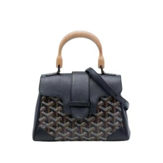 Goyard Pre-owned Mini Saigon - Dames - Vintage Handtas - Zwart - ONE Size - Leer - Vintage