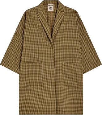 Semicouture Sigmund Jas - Dames - Mantel - Beige - M - Katoen - Jassen