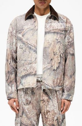 Represent x Realtree Camo Print Trucker Jacket at Nordstrom, Size Xx-Large