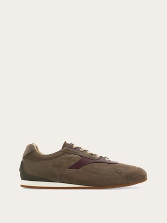 Ferragamo Uomo Sneaker in suede Grigio Taglia 40.5