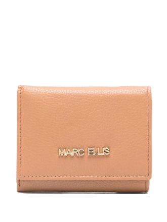 Marc Ellis zip leather wallet - Neutrals