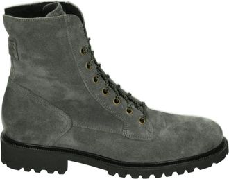 Durea Sportieve Mid Damesschoenen Grijs Su&egrave;de - Dames - Veterlaarzen - Grijs - 40 EU - Su&egrave;de - Schoenen