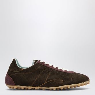 Maison Margiela Sneakers marroni in suede