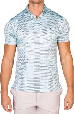 Tailorbyrd Martini Glasses Performance Golf Polo in Spearmint at Nordstrom Rack, Size Xxx-Large