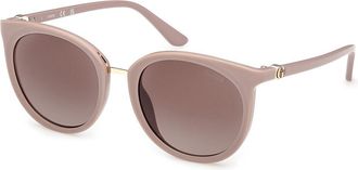 Guess GU00282 57F Womens Sunglasses Brown Size 52