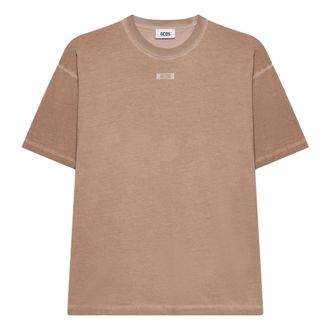 GCDS Gcds, Heren, Tops, Bruin, Maat: 2XL Katoen