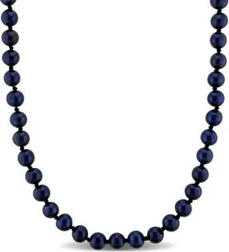 Delmar Cultured Black Pearl Necklace, 5-5.5mm at Nordstrom Rack