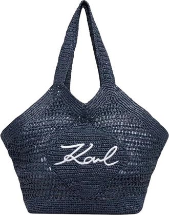 Karl Lagerfeld Tote Bag - Dames - Shoppers - Blauw - ONE Size - Tassen