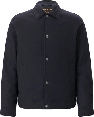 Woolrich Keating Overshirt - - Jackets - Uomo - Blu - 2XL