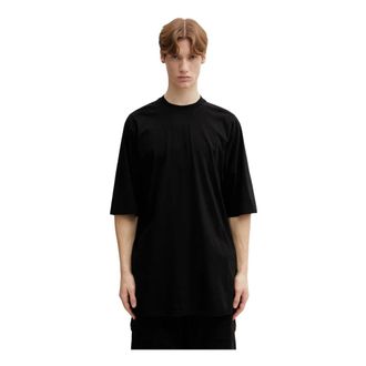 Rick Owens Jumbo SS T - Tops - Hombre - Negro - L