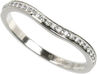 Cartier Platinum 950 Band Ring (Pre-Owned)