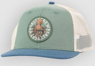 Salty Crew Tentacles Retro Kids Gorra verde