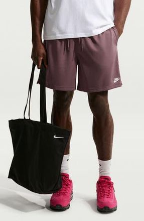 Nike Club Flow Mesh Athletic Shorts in Tattoo/White at Nordstrom Rack, Size Xx-Large