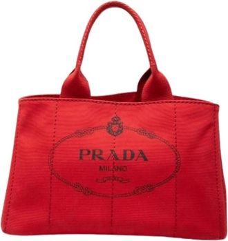 Prada Pre-owned Satchel - Dames - Vintage Shopper - Rood - ONE Size - Vintage