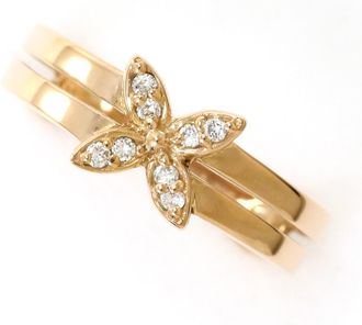 C&A Pink Gold Pink Gold (18K) Band Ring (Pre-Owned)