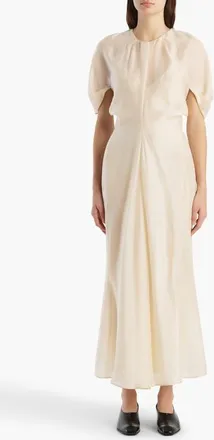 Khaite Ria Dress in Ivory Glow at Nordstrom, Size 8