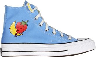 Sky High Farm High Top Canvas Sneakers - Dames - Sneakers - Blauw - 36 1/2 EU - Schoenen