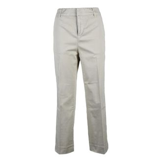 Dondup Dames, Broeken, Beige, Maat: W31 Katoen