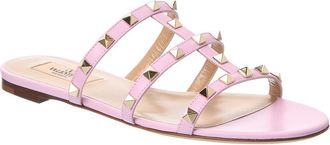 Valentino Rockstud Caged Leather Sandal
