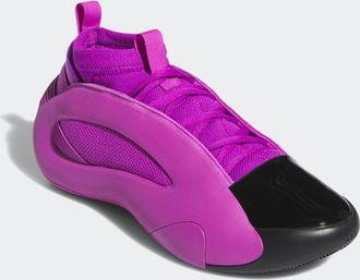 adidas Basketballschuh ADIDAS PERFORMANCE HARDEN VOLUME 8, Gr. 42,5, lila (lila burst, core schwarz, silber metallic), Synthetik, Textil, Schuhe Basketballsc