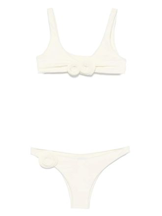 La Reveche Nuha bikini - women - Elastane/Polyamide - S - Neutrals