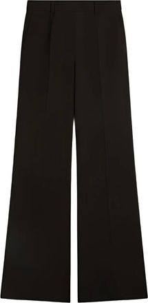 Sportmax pressed-crease trousers - Black