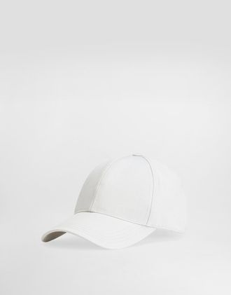 Dolce & Gabbana Gabardine Baseball Cap - Man Hats And Gloves Gray 58