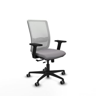 Piqueras y Crespo Silla De Oficina Piqueras Y Crespo Haches Negro Espuma Ergon&oacute;mica