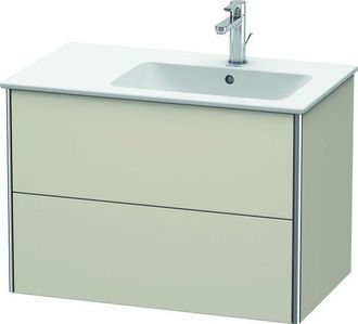 Duravit Duravit - Xsquare Mueble De Pared 81.0 X 47.8 Cm, 2 Cajones, Para
