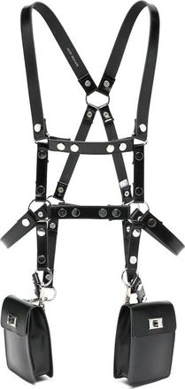 Junya Watanabe X Comme Des Gar&ccedil;ons Harness-style Leather Mini Bag