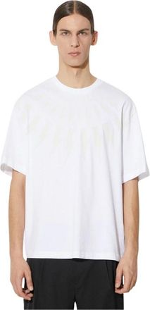 Neil Barrett T-Shirts - Heren - T-shirts - Wit - 2XL - Tops