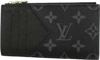 Louis Vuitton Black Coin Purse/Coin Case (Pre-Owned)