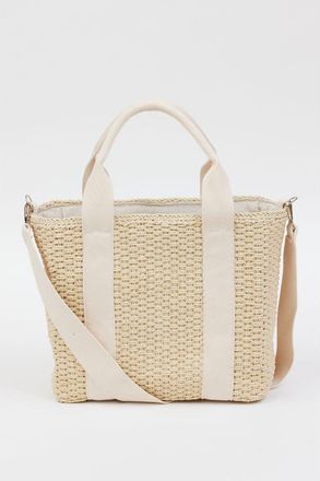 Hat Attack Modern Straw Cooler Tote in Natural at Nordstrom