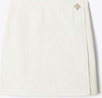 Tory Burch Womens Faux Crinkle Leather Skirt, size 16