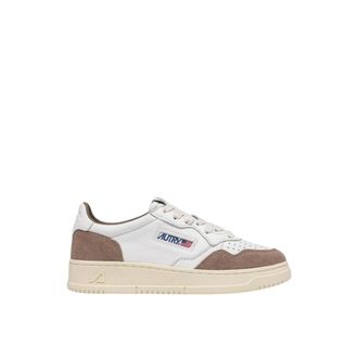 Autry La Medalist - Dames - Sneakers - Wit - 40 EU - Katoen - Schoenen