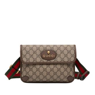 Gucci Pre-owned Gucci GG Supreme Web Neo Vintage Belt Bag Ladies G3G5EYD3964TMOQZ