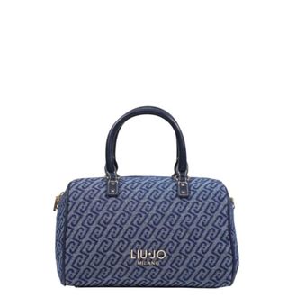 Liu Jo Tassen, Dames, Blauw, ONE Size, Leer, Aa 6052T379.94024 Handtas