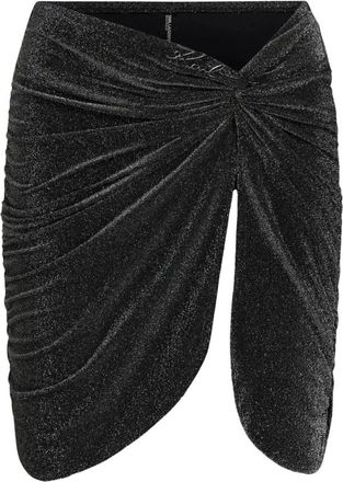 Karl Lagerfeld Pareo - Dames - Strandmode - Zwart - S - Badmode