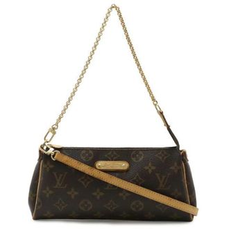 Louis Vuitton Pre-owned Monogram Eva Accessory Pouch - Dames - Pre-owned - Bruin - Maat: ONE Size