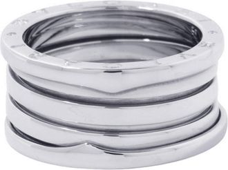 Bulgari White Gold (18K) Band Ring (Pre-Owned)