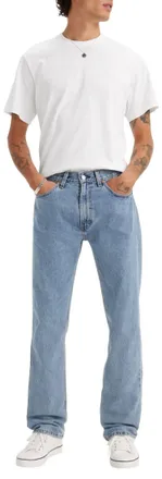 Levi's Mens Regular Fit Jeans In Light Stonewash
