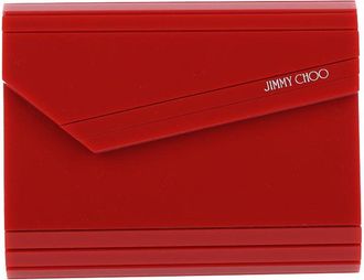 Jimmy Choo London Candy Clutch Red