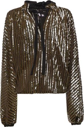 Genny Blouses - Dames - Blouses - Bruin - S - Overhemden