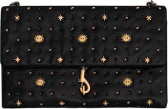 Rebecca Minkoff Edie Large Evil Eye Shoulder Bag in Black at Nordstrom Rack